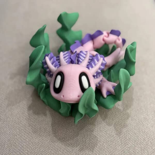 Customized 3D Printed Hexagonal Axolotl Toy for Children's - Image 6