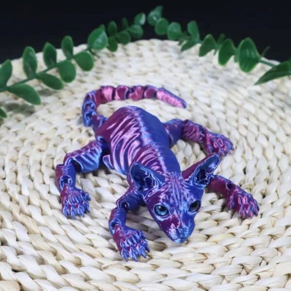 Articulated 3D Printed Customized Cat Toy for Children's - Image 15