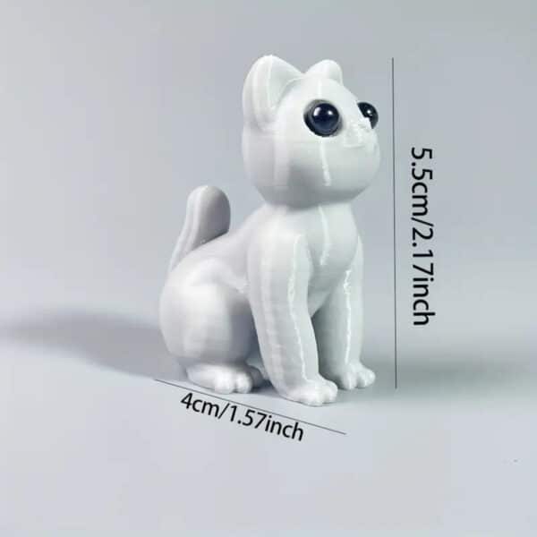 3D Printed Articulated Customized Cat Toy for Children's - Image 3