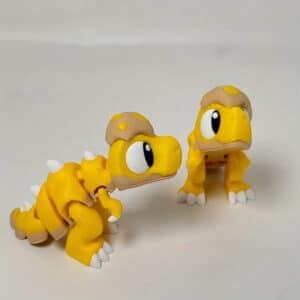 3D Dinosaur Statues