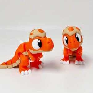 Charming Articulated Dinosaur