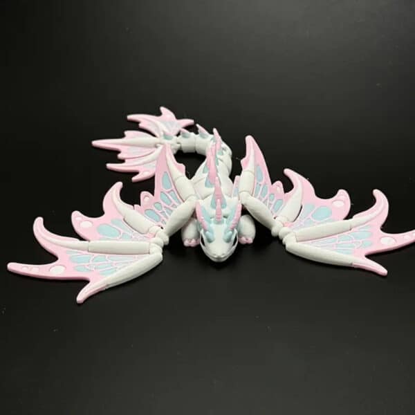 Adorable Colorful 3D Printed Pterosaur Toy for Children's - Image 3