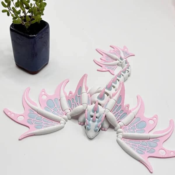 Adorable Colorful 3D Printed Pterosaur Toy for Children's - Image 5