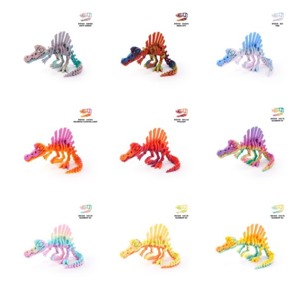 Articulated 3D Customized Dragon Dinosaur Toy for Kids - Image 4