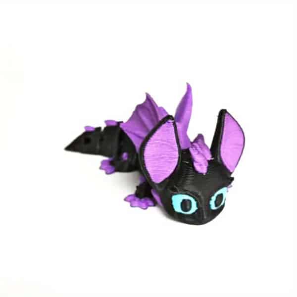 3D Printed Custom Baby Bat Dragon Toy For Kids - Image 2