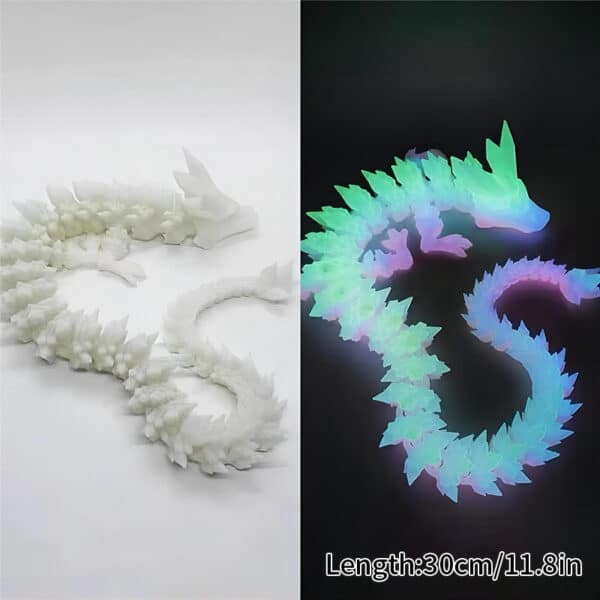 Custom 3D Printed Interactive Articulated Dragon Toy for Kids - Image 5