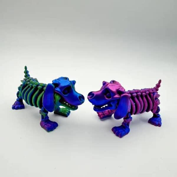 Flexible 3D Printed Articulated Jointed Dog Toy for Kids - Image 2