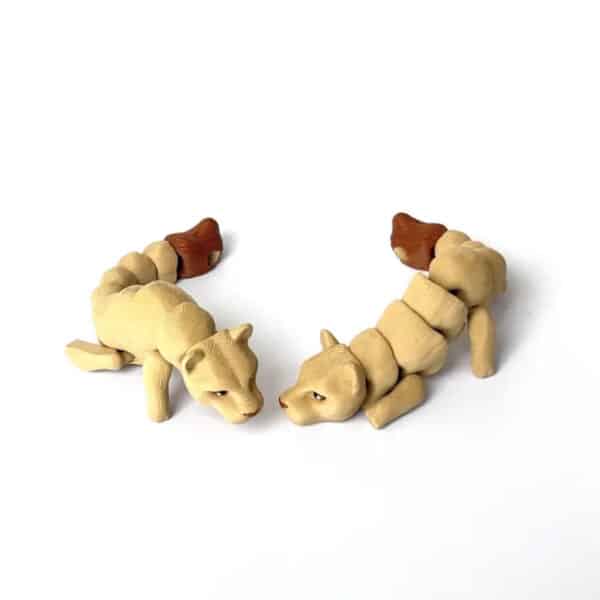Articulated 3D Printed Lion Ornament Toy for Children's - Image 4