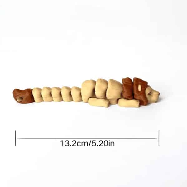 Articulated 3D Printed Lion Ornament Toy for Children's - Image 7