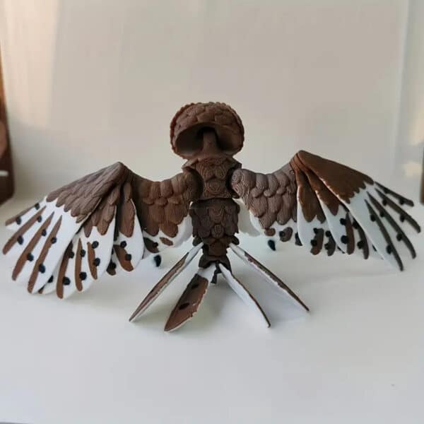 Customizable 3D Printed Articulated Owl Toy for Children's - Image 3