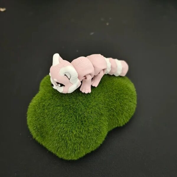 Articulated Multicolored Panda 3D Printed Animal Toy - Image 3