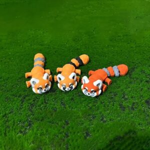 Movable Multicolored Panda