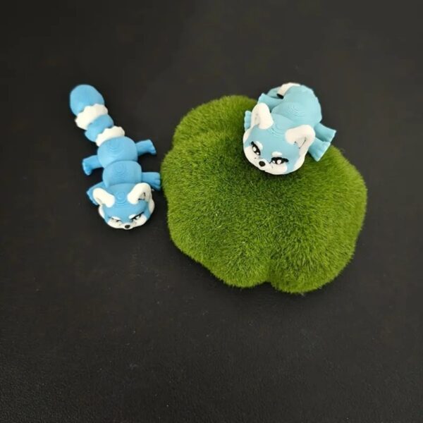 Articulated Multicolored Panda 3D Printed Animal Toy - Image 4