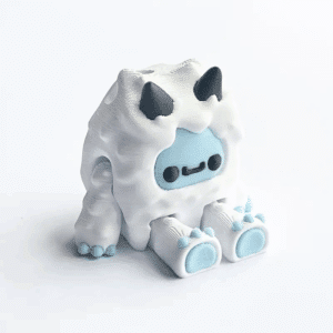Movable Joint Christmas Yeti