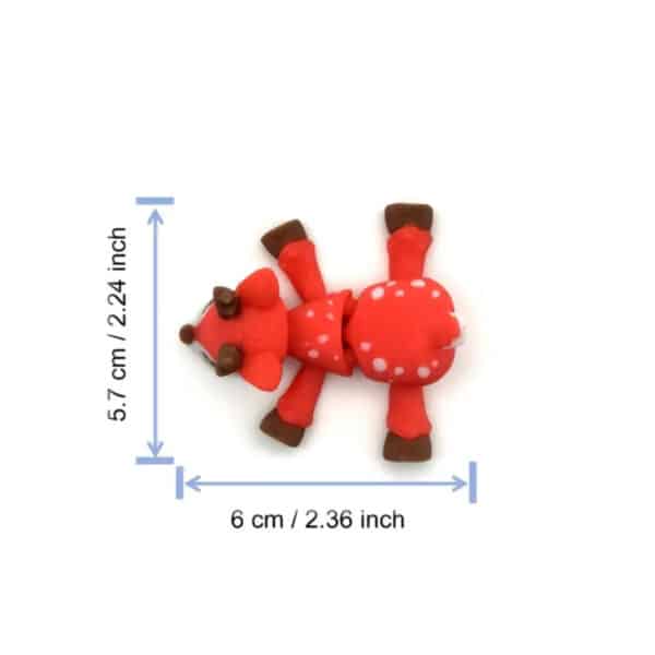 Customizable 3D Printed Colorful Reindeer Toy for Kids - Image 2