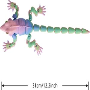 Colorful 3D Lizard