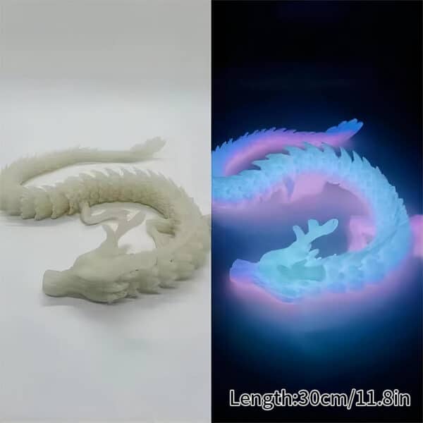 3D Printed Customized Flexible Dragon Toy with Movable Parts - Image 3
