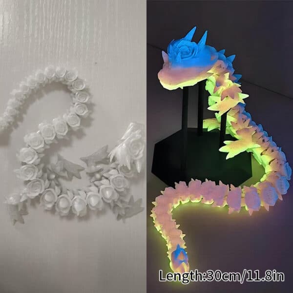 3D Printed Customized Flexible Dragon Toy with Movable Parts - Image 4