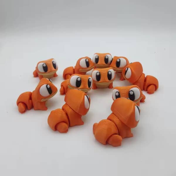3D Printed Flexible Frog Custom Toy for Children's - Image 2