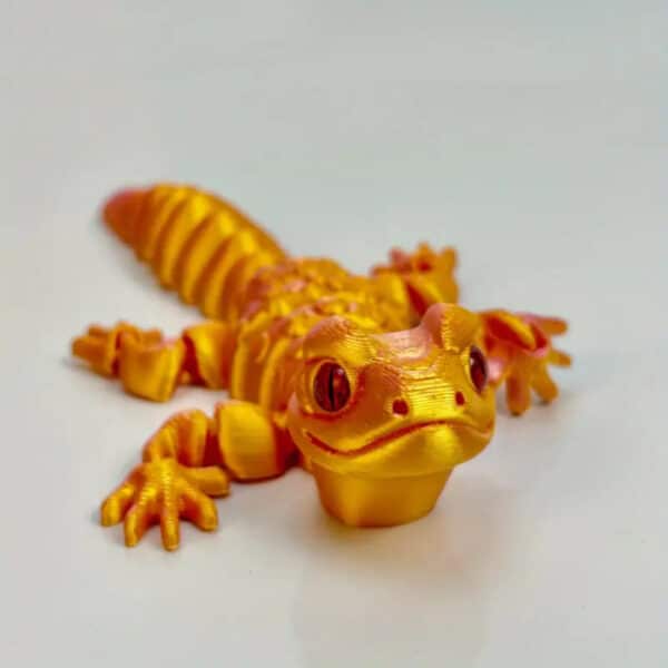 Custom 3D Printed Articulated Gecko Model Toy for Kids - Image 4