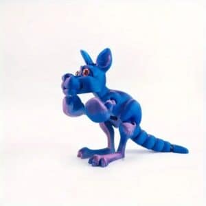 Articulated Boxing Kangaroo