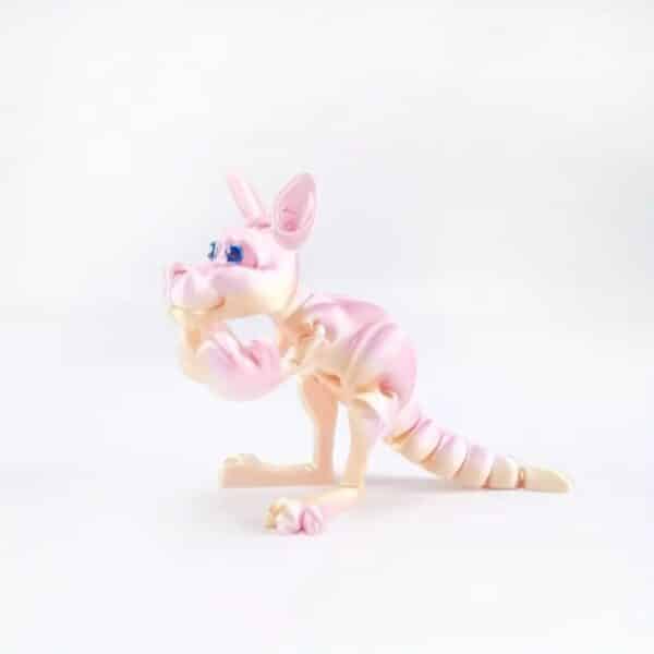 Creative 3D Printed Boxing Kangaroo Joint Movable Toy - Image 6