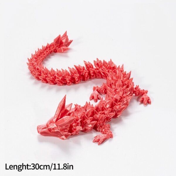 Luminous Magical Chinese Dragon Toy with Flexible Movement - Image 2