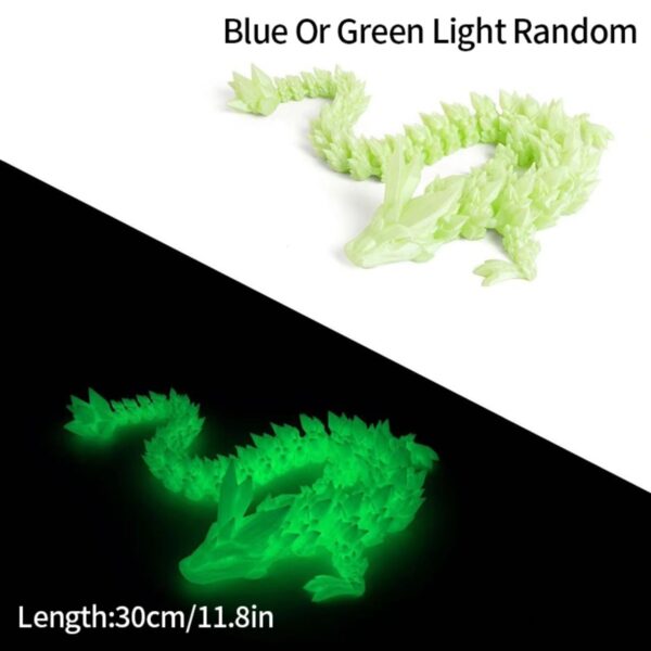Luminous Magical Chinese Dragon Toy with Flexible Movement - Image 5