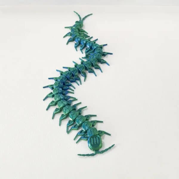 3D Printed Articulated Customizable Centipede Toy for Kids - Image 2