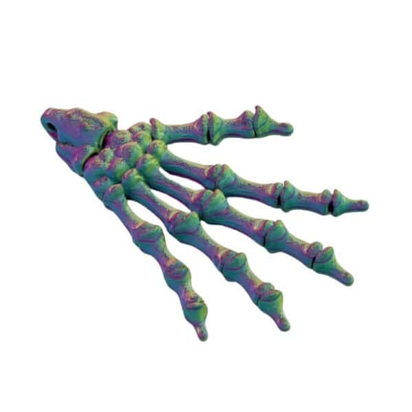 3D Printed Unique Skeleton Hand Toy Perfect for Gifts - Image 3