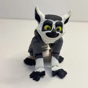 Lemur with Movable Joints