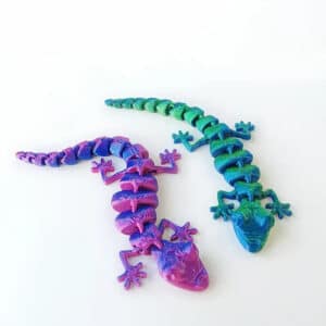 Custom Tiny 3D Gecko