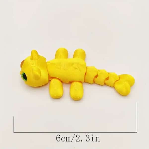 Articulated 3D Printed Flexible Joints Cat Toy for Children's - Image 2