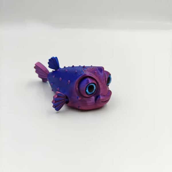 Articulated Flexi Fish Cute 3D Printed Toy for Children - Image 2