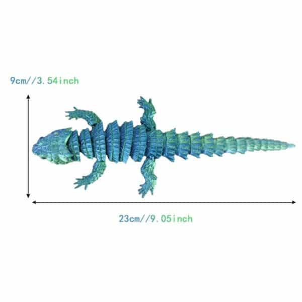 3D Printed Movable Jointed Lizard Toy for Kids - Image 5