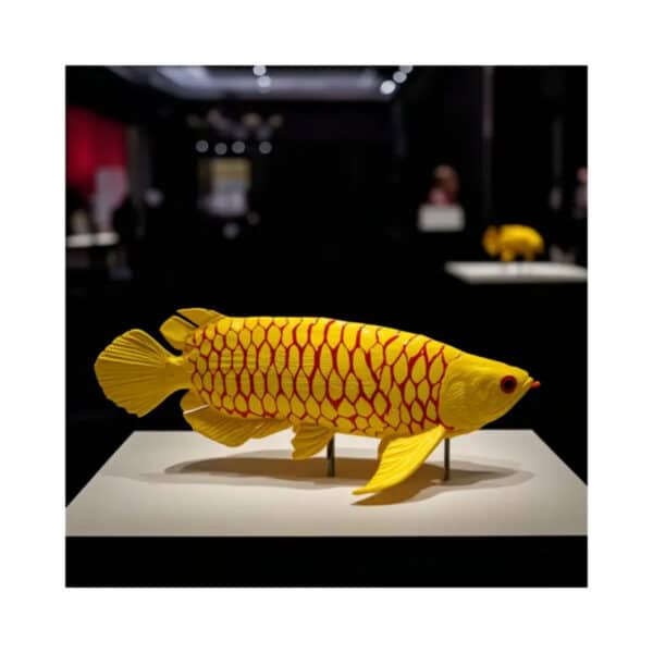 Articulated 3D Printed Mystical Arowana Toy for Children's - Image 3