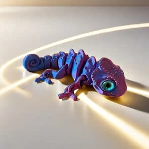 Rainbow Chameleon Toy