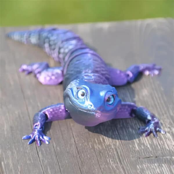 Custom Realistic 3D Lizard Model with Fully Movable Parts - Image 5