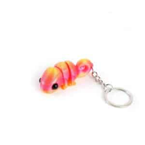 Vibrant Fish Keychain