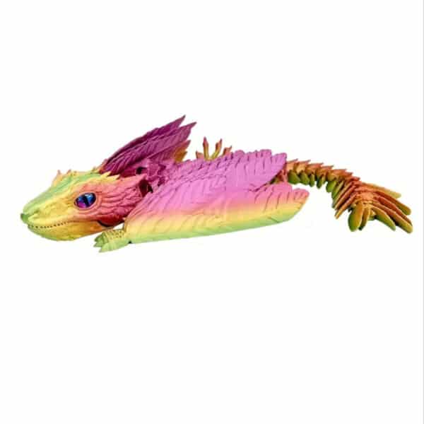 Articulated 3D Printed Wyvern Dragon Toy for Children's - Image 10