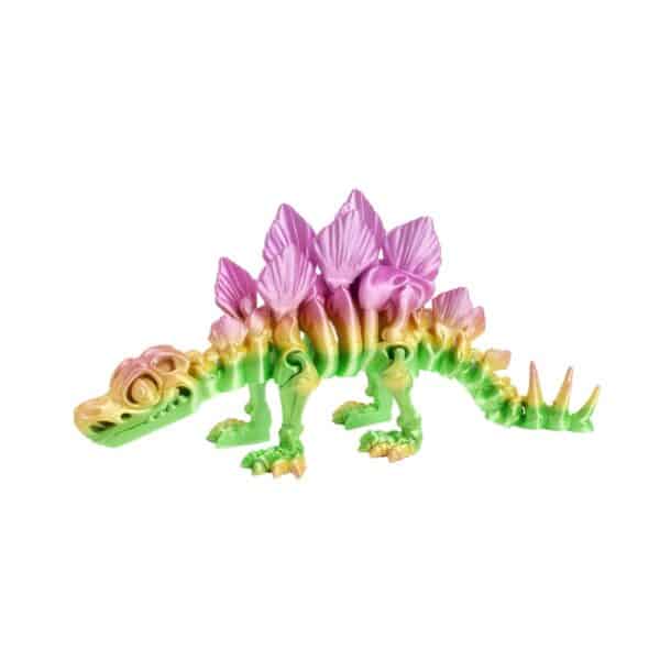 Luminous 3D Stegosaurus Dinosaur with Moving Joints Kids Toy - Image 3