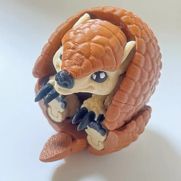 3D Printed Arnold the Armadillo Stress Relief Toy for Kids - Image 4