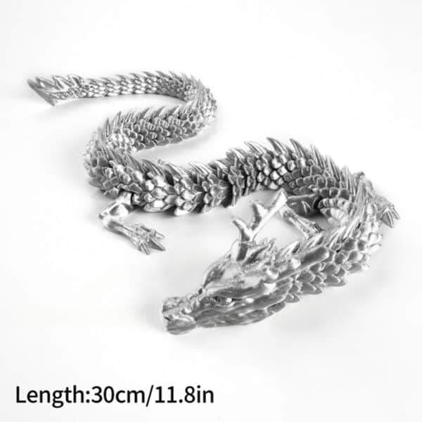3D Printed Flexible Articulated Luminous Chinese Dragon Toy - Image 6