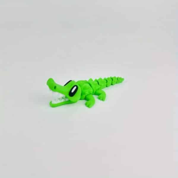 Custom Articulated 3D Printed Crocodile Toy for Children's - Image 5