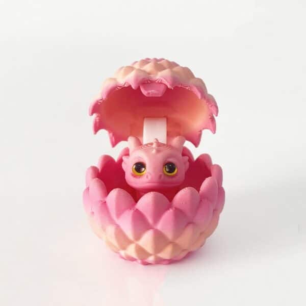Hot Selling 3D Printed Gradient Dragon Egg Set Ornament Gift - Image 3