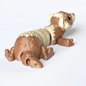 Articulated Ferret Toy
