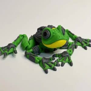 Authentic Lifelike Frog
