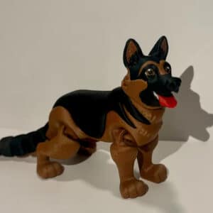 German Shepherd Statue