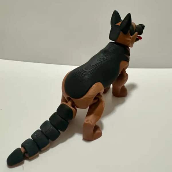 3D Printed German Shepherd Statue Toy for Children's - Image 5