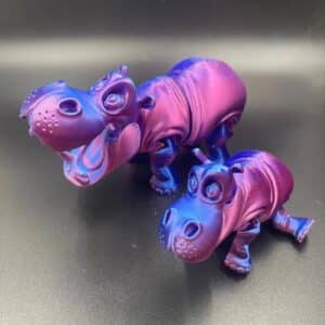 Articulated Hippo Toy